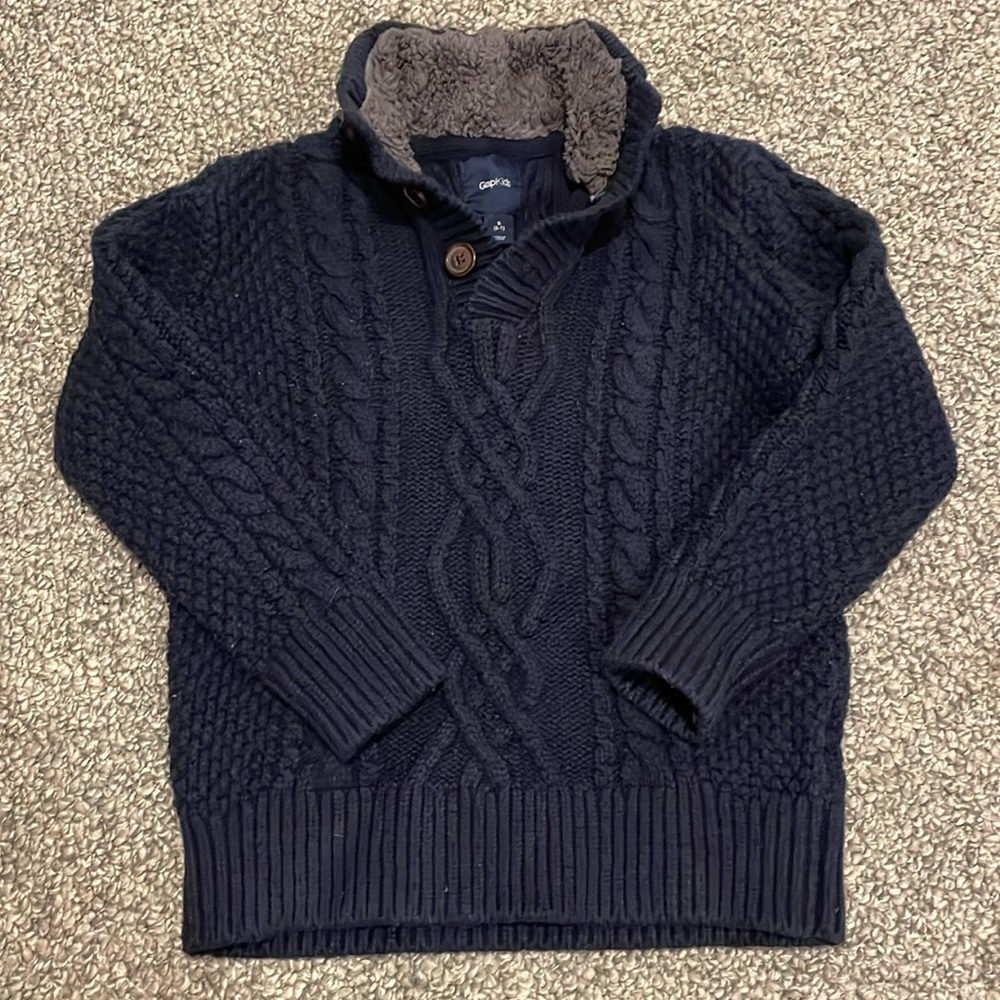 Gap kids navy blue sweater